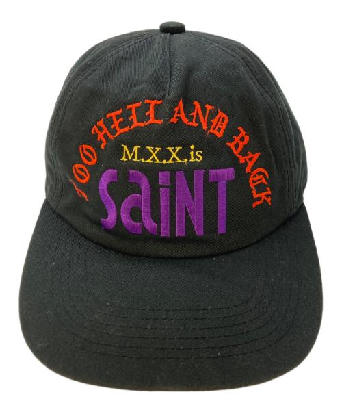 SAINT MICHAEL（セントマイケル）SAINT MICHAEL (セントマイケル) キャップ ブラック サイズ:OSの古着・服飾アイテム