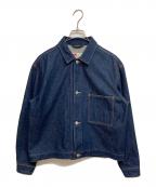 Traditional Weatherwearトラディショナルウェザーウェア）の古着「WORK JACKET 001D/ファーストタイプデニムジャケット」｜インディゴ