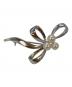 MIKIMOTO (ミキモト) パールリボンブローチ/Pearl Ribbon Broach シルバー：18000円