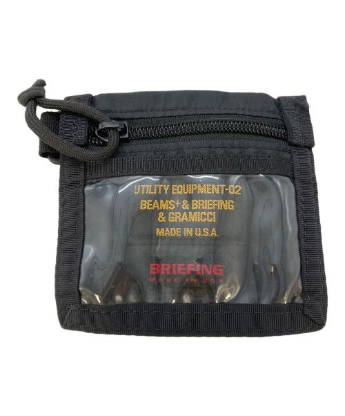 BRIEFING（ブリーフィング）BRIEFING (ブリーフィング) GRAMICCI (グラミチ) BEAMS (ビームス) パスケース ブラック サイズ:実寸サイズをご参照ください。の古着・服飾アイテム