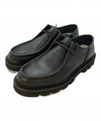 COLLEGIUMコレジウム）の古着「レースアップ ダービーシューズ/Moc-Toe Derby」｜ブラック