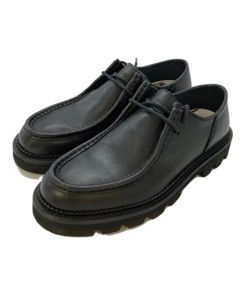 COLLEGIUM（コレジウム）COLLEGIUM (コレジウム) レースアップ ダービーシューズ/Moc-Toe Derby ブラック サイズ:SIZE42の古着・服飾アイテム