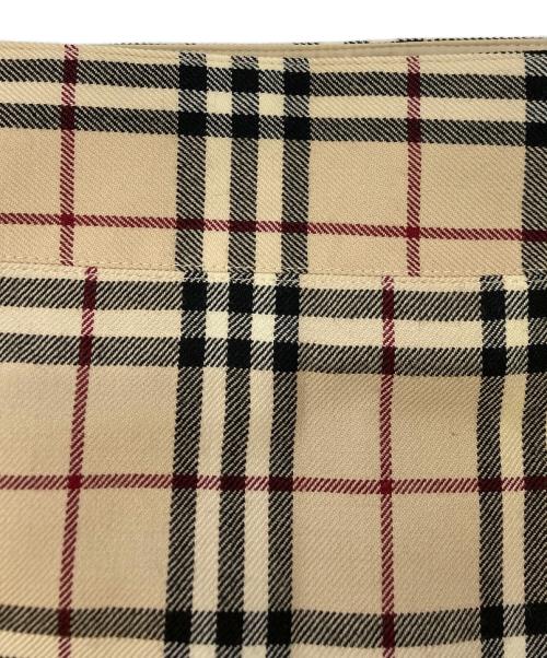 BURBERRY BLUE LABEL（バーバリー ブルー レーベル）BURBERRY BLUE LABEL (バーバリー ブルー レーベル) ノバチェックスカート ブラウン サイズ:SIZE38の古着・服飾アイテム