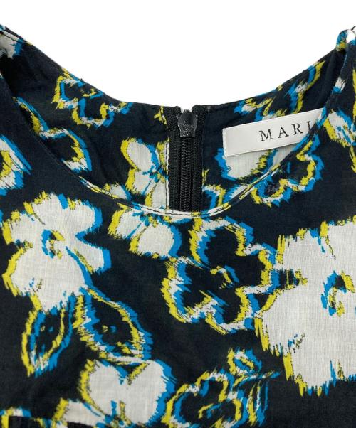 MARIHA（マリハ）MARIHA (マリハ) Demi-Luxe Beams (デミルクス ビームス) 別注 ミューズのドレス フラワーヘブン ブラック サイズ:SIZE36の古着・服飾アイテム