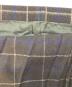 中古・古着 sacai (サカイ) アシンメトリーチェックプリーツスカート ブラウン サイズ:SIZE1：18000円