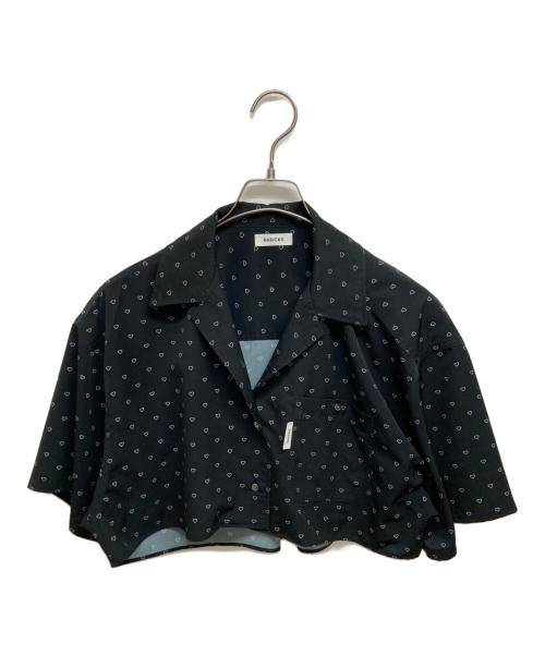 BASICKS（ベイシックス）BASICKS (ベイシックス) 半袖シャツ ブラック サイズ:SIZE Sの古着・服飾アイテム