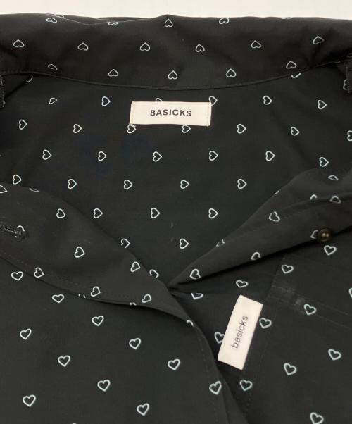 BASICKS（ベイシックス）BASICKS (ベイシックス) 半袖シャツ ブラック サイズ:SIZE Sの古着・服飾アイテム