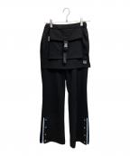 BASICKSベイシックス）の古着「Artist Trouser」｜ブラック