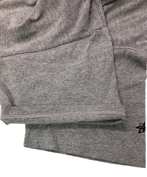 stussy（ステューシー）stussy (ステューシー) フロッキーNY TEE グレー サイズ:Ⅼの古着・服飾アイテム