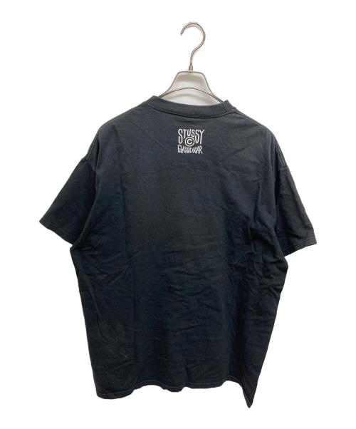 stussy（ステューシー）stussy (ステューシー) ラバープリントTシャツ ブラック サイズ:SIZE XLの古着・服飾アイテム