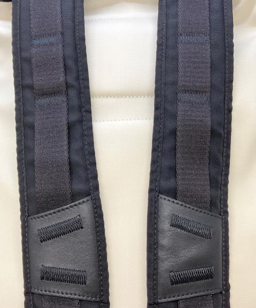 MONCLER（モンクレール）MONCLER (モンクレール) バックパック ブラック×アイボリー サイズ:実寸サイズをご参照くださいの古着・服飾アイテム