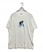 MONCLER×FRAGMENT DESIGN×pokemonモンクレール×フラグメントデザイン×ポケモン）の古着「ミュウ プリント Tシャツ(MAGILA T-SHIRT)」｜ホワイト