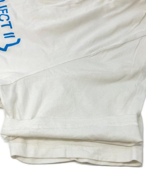 MONCLER（モンクレール）MONCLER (モンクレール) FRAGMENT DESIGN (フラグメントデザイン) pokemon (ポケモン) ミュウ プリント Tシャツ(MAGILA T-SHIRT) ホワイト サイズ:SIZE Lの古着・服飾アイテム