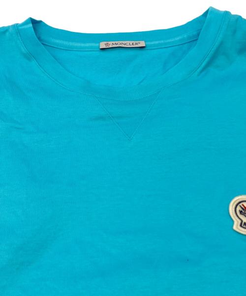 MONCLER（モンクレール）MONCLER (モンクレール) MAGLIA T-SHIRT ブルー サイズ:SIZE Mの古着・服飾アイテム