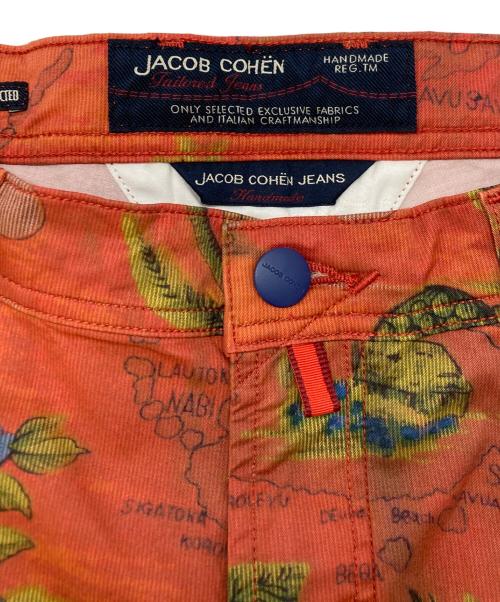 JACOB COHEN（ヤコブコーエン）JACOB COHEN (ヤコブコーエン) アロハハーフパンツ レッド サイズ:SIZE36の古着・服飾アイテム