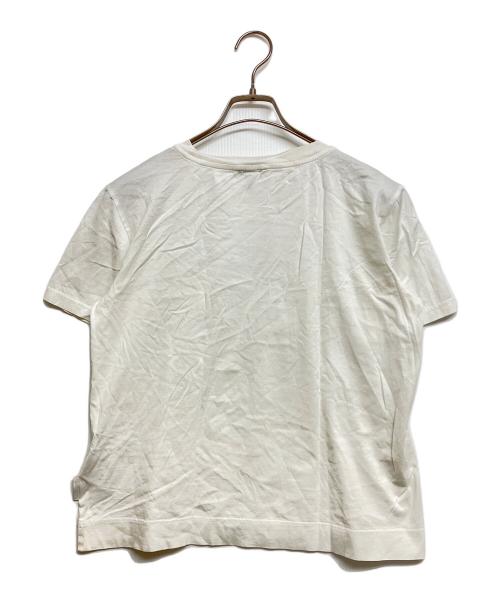 MONCLER（モンクレール）MONCLER (モンクレール) T-SHIRT GIROCOLLO ホワイト サイズ:SIZE Mの古着・服飾アイテム