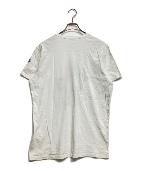 MONCLER（モンクレール）MONCLER (モンクレール) MAGLIA T-SHIRT ホワイト サイズ:SIZE Lの古着・服飾アイテム