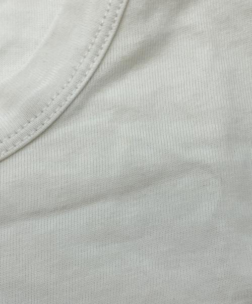 MONCLER（モンクレール）MONCLER (モンクレール) MAGLIA T-SHIRT ホワイト サイズ:SIZE Lの古着・服飾アイテム
