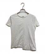 LOEWEロエベ）の古着「アナグラム コットン アシメTシャツ　D2199840CR」｜ホワイト