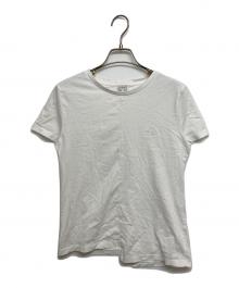 LOEWE（ロエベ）の古着「アナグラム コットン アシメTシャツ　D2199840CR」｜ホワイト