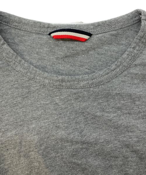 MONCLER（モンクレール）MONCLER (モンクレール) MAGLIA T-SHIRT グレー サイズ:SIZE Mの古着・服飾アイテム