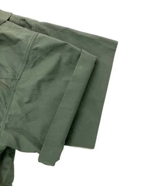 DRIES VAN NOTEN（ドリスヴァンノッテン）DRIES VAN NOTEN (ドリスヴァンノッテン) シャツワンピース グリーン サイズ:SIZE 36の古着・服飾アイテム
