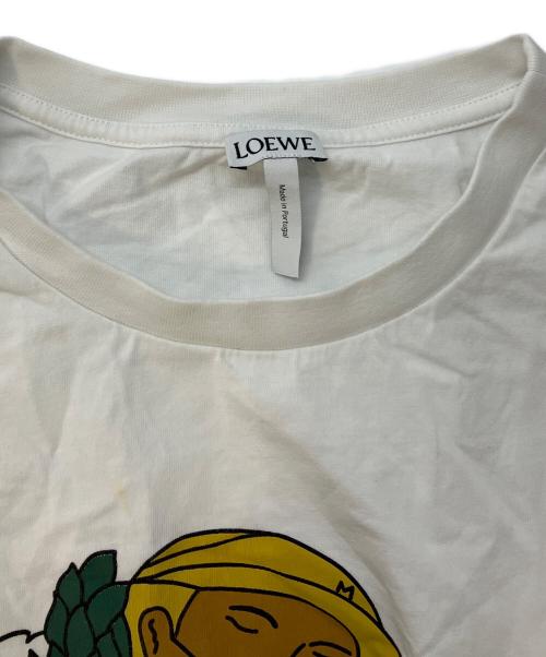 LOEWE（ロエベ）LOEWE (ロエベ) ホリデーリゾートTシャツ ホワイト サイズ:SIZE Lの古着・服飾アイテム