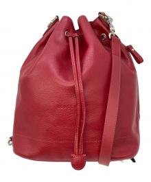 LONGCHAMP（ロンシャン）の古着「フローネバケットバッグ」｜レッド