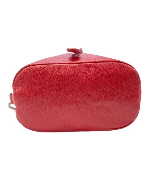 LONGCHAMP（ロンシャン）LONGCHAMP (ロンシャン) フローネバケットバッグ レッド サイズ:実寸サイズをご参照ください。の古着・服飾アイテム