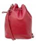 LONGCHAMP (ロンシャン) フローネバケットバッグ レッド サイズ:実寸サイズをご参照ください。：18000円