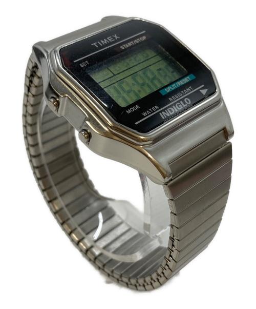 TIMEX（タイメックス）TIMEX (タイメックス) クラシックデジタル　T78587 シルバー サイズ:実寸サイズをご参照下さい。の古着・服飾アイテム