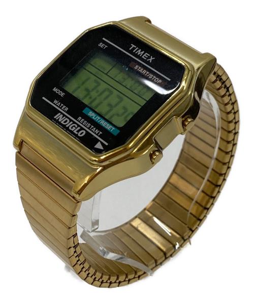 TIMEX（タイメックス）TIMEX (タイメックス) クラシックデジタル　T78677 ゴールド サイズ:実寸サイズをご参照下さい。の古着・服飾アイテム