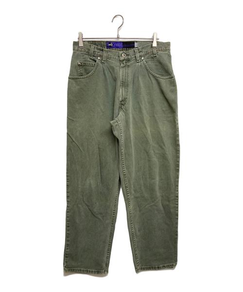 LEVI'S（リーバイス）LEVI'S (リーバイス) BAGGY デニムパンツ グリーン サイズ:SIZE W34×L30の古着・服飾アイテム