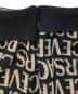 中古・古着 VERSACE (ヴェルサーチェ) 総柄ニット ブラック サイズ:SIZE48：25000円