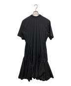 TOGA ARCHIVES×PHENIXトーガアーカイブス×フェニックス）の古着「RECONSTRUCTED LAYERED DRESS」｜ブラック