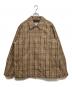 KITH（キス）の古着「中綿チェックコーチジャケット」｜ベージュ
