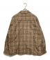 KITH (キス) 中綿チェックコーチジャケット ベージュ サイズ:SIZE M：13000円