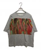DRIES VAN NOTEN×mika ninagawaドリスヴァンノッテン×ミカ ニナガワ）の古着「アートプリントTEE」｜グレー