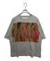 DRIES VAN NOTEN（ドリスヴァンノッテン）の古着「アートプリントTEE」｜グレー