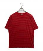 DRIES VAN NOTENドリスヴァンノッテン）の古着「ボーダーTシャツ」｜レッド