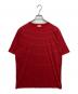 DRIES VAN NOTEN（ドリスヴァンノッテン）の古着「ボーダーTシャツ」｜レッド