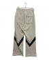 BOWWOW (バウワウ) USAFA SWEAT PANTS/リフレクタープリントスウェットパンツ キナリ サイズ:SIZE L：9000円