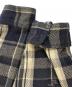 中古・古着 BOWWOW (バウワウ) BEAMS (ビームス) REPAIR AGEING HOODED FLANNEL SHIRTS　BW2302-RAFHS グレー サイズ:SIZE M：20000円
