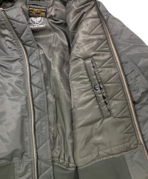 waiper（ワイパー）waiper (ワイパー) 最初期型 MA-1フライトジャケット カーキ サイズ:SIZE Lの古着・服飾アイテム
