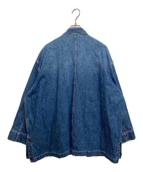 FreshService（フレッシュサービス）FreshService (フレッシュサービス) CORPORATE DENIM KUNG-FU COVERALL/コーポレートデニムカンフーカバーオール インディゴ サイズ:SIZE Lの古着・服飾アイテム