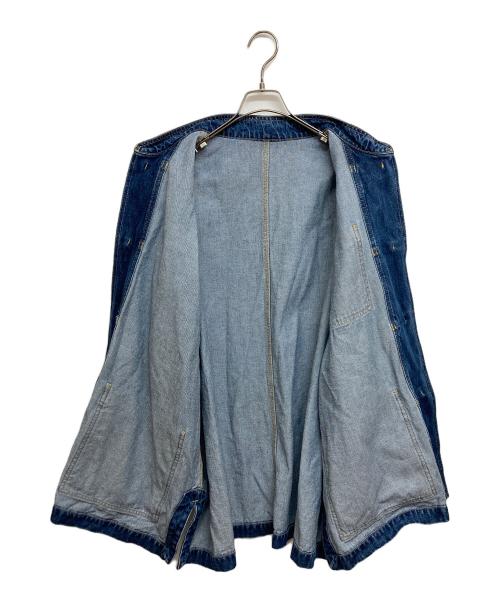 FreshService（フレッシュサービス）FreshService (フレッシュサービス) CORPORATE DENIM KUNG-FU COVERALL/コーポレートデニムカンフーカバーオール インディゴ サイズ:SIZE Lの古着・服飾アイテム