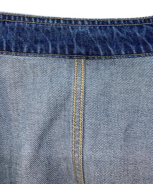 FreshService（フレッシュサービス）FreshService (フレッシュサービス) CORPORATE DENIM KUNG-FU COVERALL/コーポレートデニムカンフーカバーオール インディゴ サイズ:SIZE Lの古着・服飾アイテム