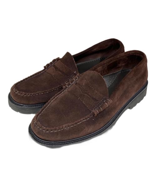 G.H.BASS（ジーエイチバス）G.H.BASS (ジーエイチバス) LARSON SUEDE ブラウン サイズ:SIZE9.5の古着・服飾アイテム