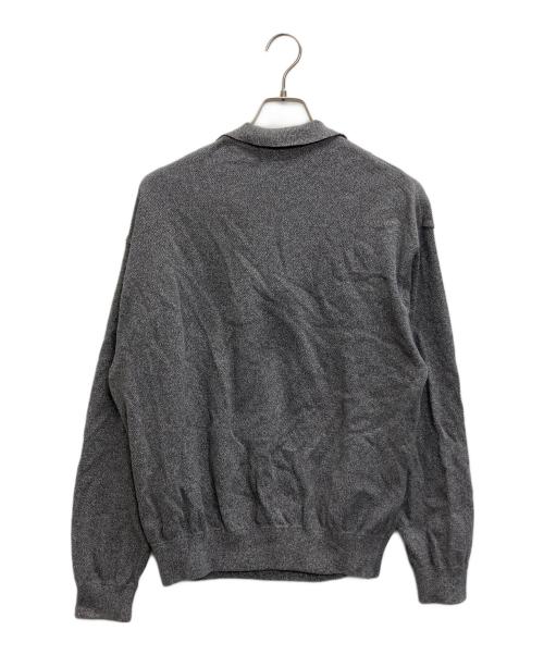 crepuscule（クレプスキュール）crepuscule (クレプスキュール) Moss Stitch Skipper グレー サイズ:SIZE1の古着・服飾アイテム