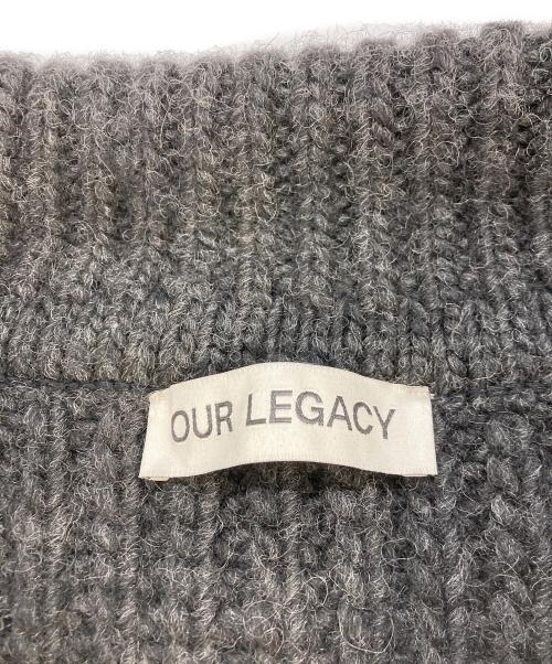 OUR LEGACY（アワーレガシー）OUR LEGACY (アワーレガシー) Big Pique Chunky Knitwear/ビッグピケチャンキーニット　M4223BPGM グレー サイズ:SIZE46の古着・服飾アイテム